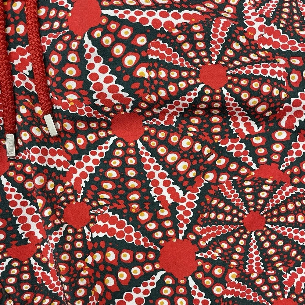 NWT Vilebrequin Oursinades Swim Trunks Men Sz M Boujee Multicolor Geometric